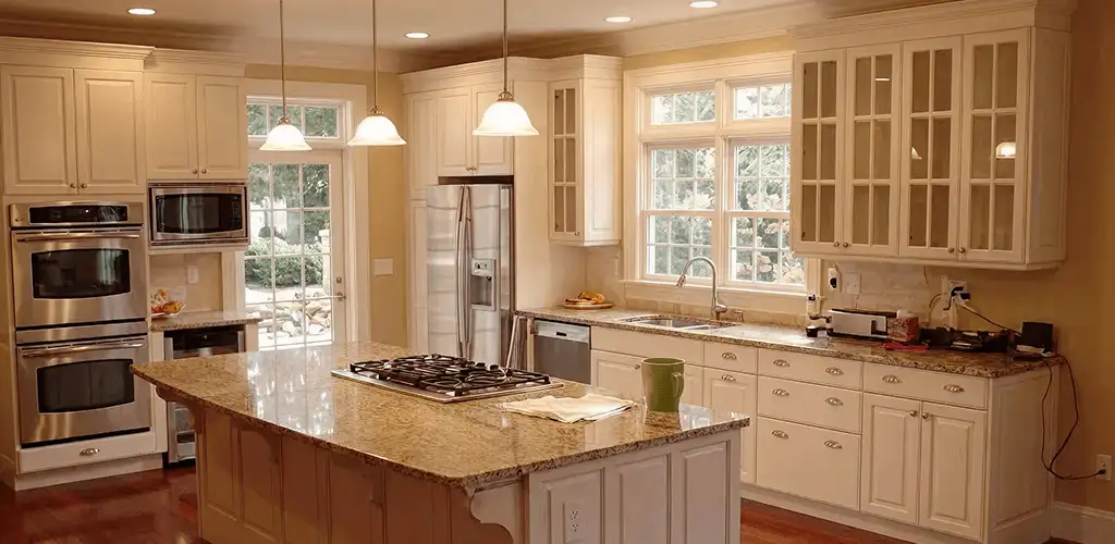 Custom cabinet door installation and kitchen upgrade in Cincinnati, OH