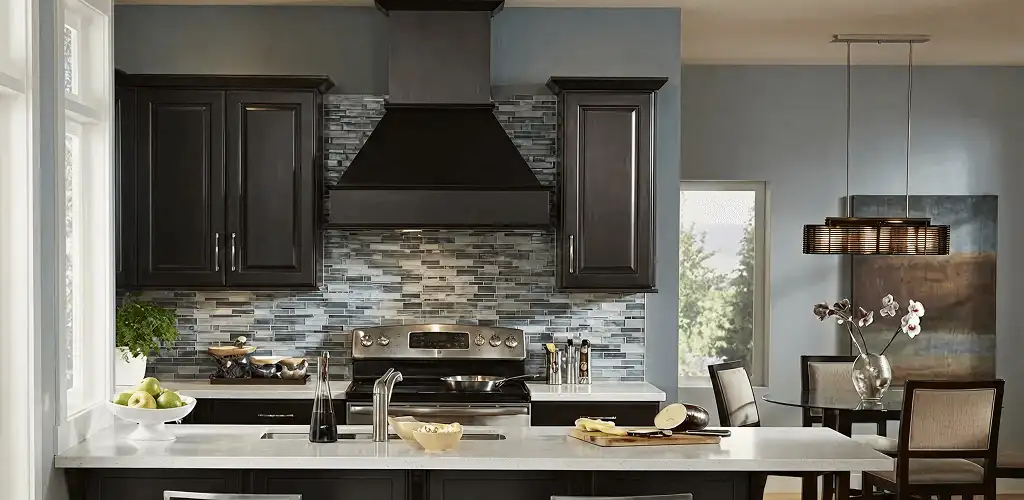 Kitchen cabinet painting and refinishing in a modern kitchen in Cincinnati, OH